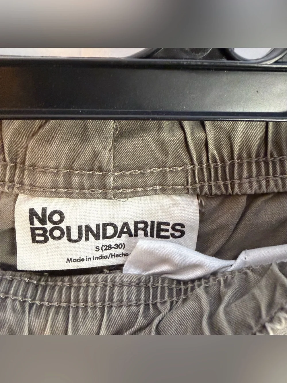 Small size No Boundaries Olive & Khaki Cargo Jogger Pants Set